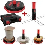 RUNPOTEC XB 300, Komplett-Set, X Board, Profi-Kabelabroller f&uuml;r Trommeln, Rolle mit