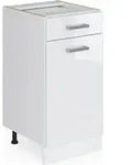 K&uuml;chenunterschrank Vicco R-Line Wei&szlig; Hochglanz 40 cm ohne Arbeitsplatte, Model