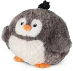 COZY NOXXIEZ Pinguin Handw&auml;rmer Kuscheltier f&uuml;r Kinder - Grau/Wei&szlig;