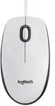 Logitech Mouse M100 Maus Beidh&auml;ndig USB Typ-A Optisch 1000 DPI - Wei&szlig;