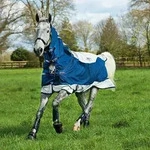 Horseware Rambo Summer Series Turnout 0g - Navy/Grey - Navy/Grau