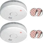 ELRO FS1805M 2er Rauchmelder-Set Magnetbefestigung 5J Batterie EN14604 Wei&szlig;