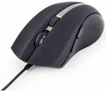 Gembird MUS-GU-02, Beidh&auml;ndig, Laser, USB Typ-A, 2400 DPI, Schwarz - Schwarz