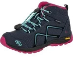 Wanderschuhf&uuml;hrer High Nylon Marine/Pink/T&uuml;rkis MT 35 - Blau - 35