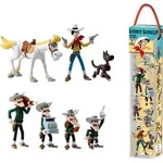 Plastoy Lucky Luke Minifiguren 7er-Set Characters 4 - 10 cm
