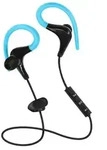 Avizar, Bluetooth-Sportkopfh&ouml;rer mit Fernbedienung und Mikrofon, Blau - Blau