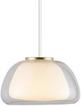 Nordlux Jelly &Oslash; 39 cm transparent 1-flammig kugelf&ouml;rmig