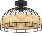 EGLO Deckenlampe Anwick, Deckenleuchte Vintage, Boho, Wohnzimmerlampe aus Stahl und