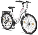 Licorne Bike Stella Premium City Bike 20,24,26 und 28 Zoll Fahrrad f&uuml;r M&auml;dchen