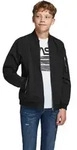 Jack & Jones 12182385, M&auml;nnlich, Polyester, Schwarz - Schwarz - 128