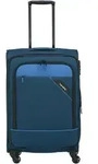 travelite Derby 4W Trolley Expandable M Blue - Blau