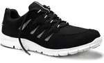 Berufshalbschuh APACHE black-white Low O1, Gr. 43 - Schwarz - 43