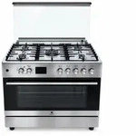 Gasline Gourmet GAG90GOXEL &ndash; 90cm Gasstandherd mit 5 Hochleistungsbrennern,