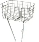 Basil Fahrradkorb Robin , Silber - Silber