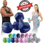 Miweba Sports Profi Neopren Hantel NKH100 | Hantelset - Kurzhanteln - Hexagon -...