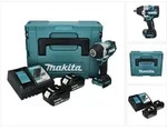 Makita DTW 701 RGJ Akku Schlagschrauber 18 V 700 Nm 1/2" XPT Brushless + 2x...