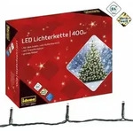 LED Lichterkette 400er WW,8h Timer,47,90m, f&uuml;r Innen und au&szlig;en, - Schwarz
