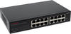 Longshine LCS-GS8416 16-Port Gigabit-Switch, Desktop, SNMP, lüfterlos