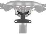 Busch&muller Sattelhalter 50 Mm Schwarz Schwarz One Size