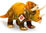 Teddy Hermann Dinosaurier Triceratops 42 cm stehend gelb/orange - Orange
