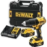 DEWALT 18V XR 4.0Ah Kompakt-Schraubbohrer - DCD777M2T - Gelb/Schwarz
