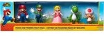 Nintendo Super Mario Satz 5 Figuren 6cm - Blau