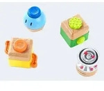 Hape E11886, 0,3 Jahr(e), Kunststoff, Holz, Mehrfarbig - Transparent