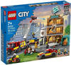 LEGO 60321 City Feuerwehreinsatz mit Löschtruppe, Feuerwehr-Spielzeug mit