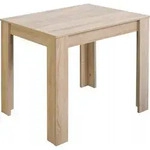 Esstisch Pit 0566 80x60 eiche s&auml;gerau B H T 80 x 75 x 60 cm - Braun/Grau