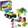 LEGO 41697 Friends Schildkröten-Rettungswagen mit Meerestieren und Geländewagen