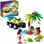 LEGO 41697 Friends Schildkr&ouml;ten-Rettungswagen mit Meerestieren und Gel&auml;ndewagen