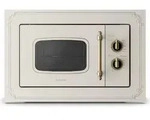 Klarstein Victoria 20 Einbau-Mikrowelle - Retro, 20 L, 800 W Mikrowellen-/1000 W