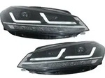 Hauptscheinwerfer-Set LED OSRAM LEDriving schwarz f&uuml;r Golf GTI 7.5 +200% heller