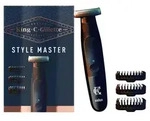 Gillette Style Master 4D Blade, Schwarz, 1 mm, 3 mm, 1 mm, Edelstahl, CE - Schwarz