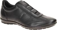 Geox SYMBOL Herrenschuhe - elegante Slipper - Halbschuhe schwarz Elegant