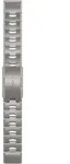 Garmin QuickFit 22, Band, Titan, 22 mm - Silber