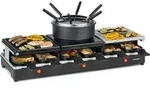 Klarstein Fonduelette XL - 3-in-1 Raclette-Grill & Fondue, 1650 Watt, 3-in-1...