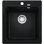 BLANCO NAYA 45 SILGRANIT schwarz - Schwarz