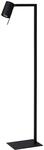 Lucide Stehlampe 03725/01/30, kippbare Leselampe aus Metall, H 128 cm