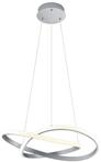 Reality Leuchten LED Pendelleuchte Course nickel matt