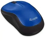 Equip Kabellose komfort-maus, Beidh&auml;ndig, Optisch, RF Wireless, 1200 DPI, Blau -