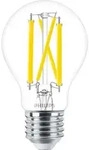 Philips Filament-Lampe, transparent, 100W A60 E27, 10,5 W, 100 W, E27, 1521 lm, 25000