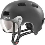 Uvex rush visor, Integralhelm, Hartschalenbau, Helmvisier - Schwarz