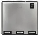 Les Collectors Treteimer aus geb&uuml;rstetem Edelstahl N&deg;982 Fassungsverm&ouml;gen 54 L, 3