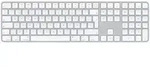 Apple Magic, Volle Gr&ouml;&szlig;e (100%), Verkabelt & Kabellos, USB + Bluetooth, Aluminium,
