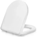 Dombach&reg; Premium Toilettendeckel mit Absenkautomatik Abnehmbar (Wei&szlig;) WC Sitz...