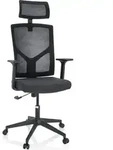 hjh OFFICE Home Office B&uuml;rostuhl BRETON B Schreibtischstuhl mit Armlehnen Stoff /