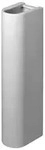 Duravit Stands&auml;ule STARCK 3 150 x 210 mm wei&szlig;