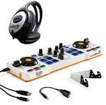 Hercules DJ Control Mix Controller mit Kopfh&ouml;rer