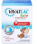Vivatlac Baby Synbiotikum mit 9 ausgew&auml;hlten St&auml;mmen lebender Bakterien, 10 St.